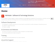 Tablet Screenshot of abhikalak.com
