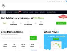 Tablet Screenshot of domains.abhikalak.com
